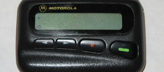 Pager da Motorola (Thiemo Schuff/Wikimedia Commons)