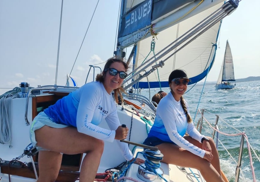 Renata Vianna e Laís Souza, assessoras de investimento da Blue3