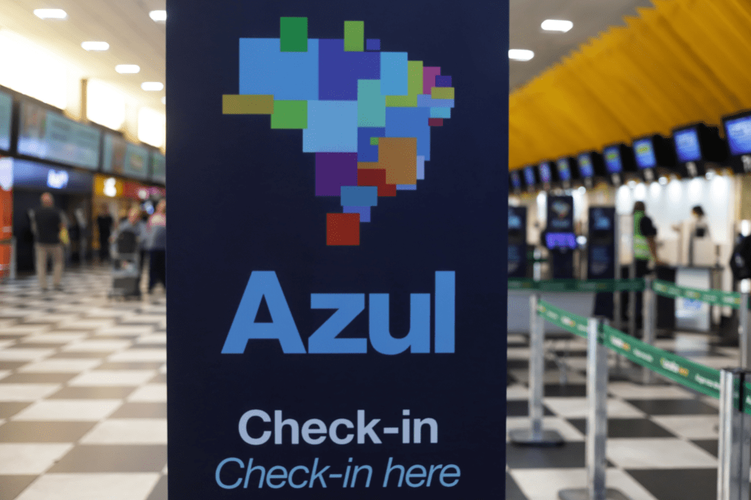 Check-in da Azul em Congonhas