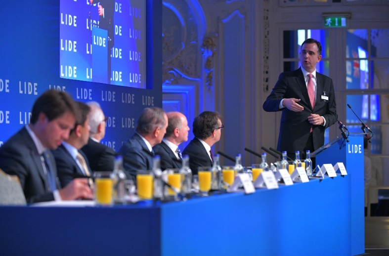 Rodrigo Pacheco (PSD-MG), presidente do Senado Federal, em evento do Grupo de Líderes Empresariais (Lide) (Foto: Felipe Ferugon/Lide)