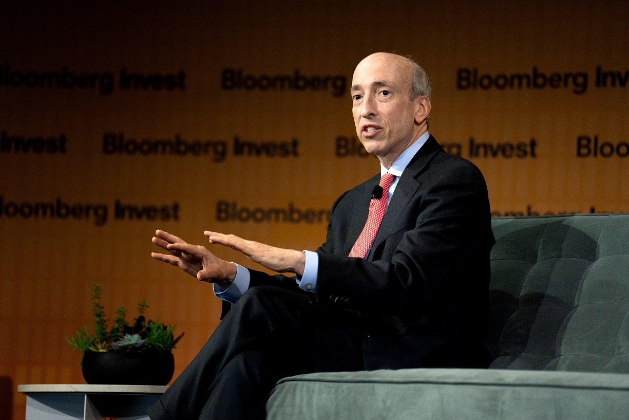 Gary Gensler (Jeenah Moon/Bloomberg)
