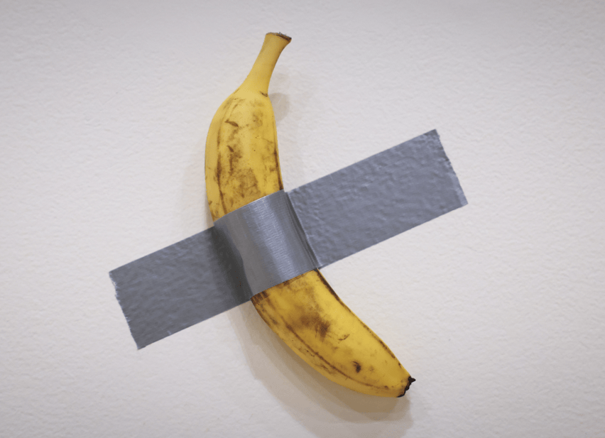 Magnata cripto chinês paga mais de R$ 36 milhões por banana presa