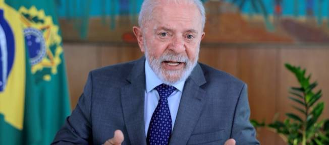 Luiz Inácio Lula da Silva (PT), presidente da República, durante entrevista no Palácio do Planalto (Foto: Reprodução/CNN)