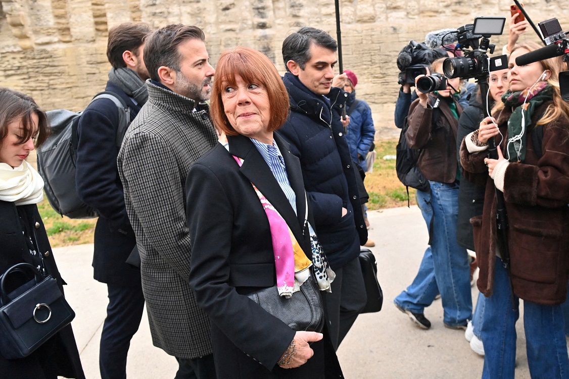 Gisele Pelicot em Avignon
 19/12/2024   REUTERS/Alexandre Dimou