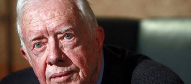 O ex-presidente dos EUA Jimmy Carter em entrevista à Reuters no Cairo em 12 de janeiro de 2012. Foto: REUTERS/Amr Abdallah Dalsh