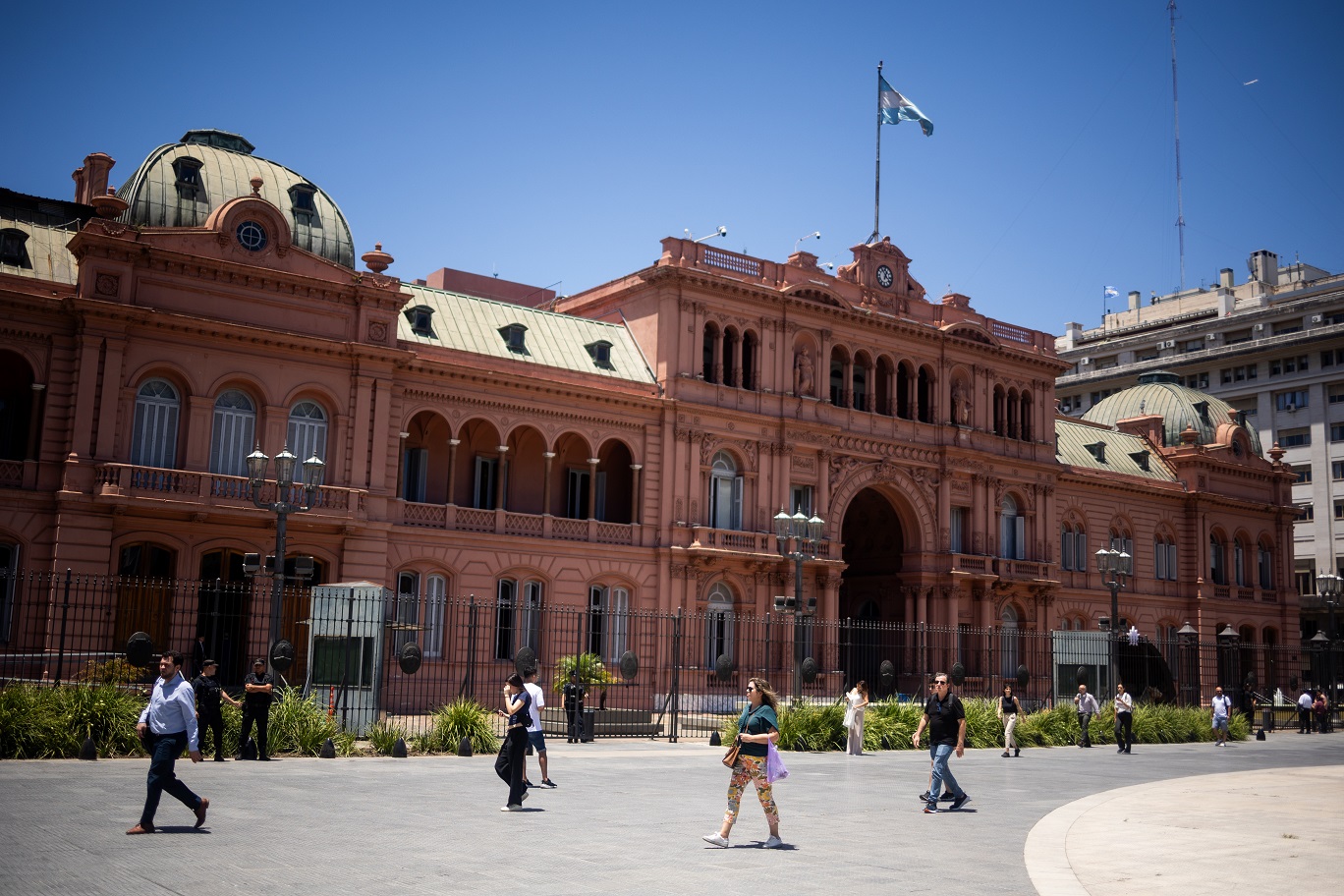 A Casa Rosada em Buenos Aires (Tomas Cuesta/Bloomberg)