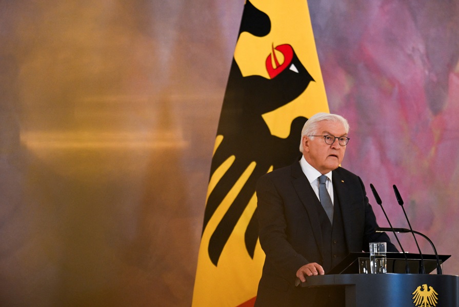 Frank-Walter Steinmeier, presidente da Alemanha, em Berlim (Foto: Annegret Hilse/Reuters)