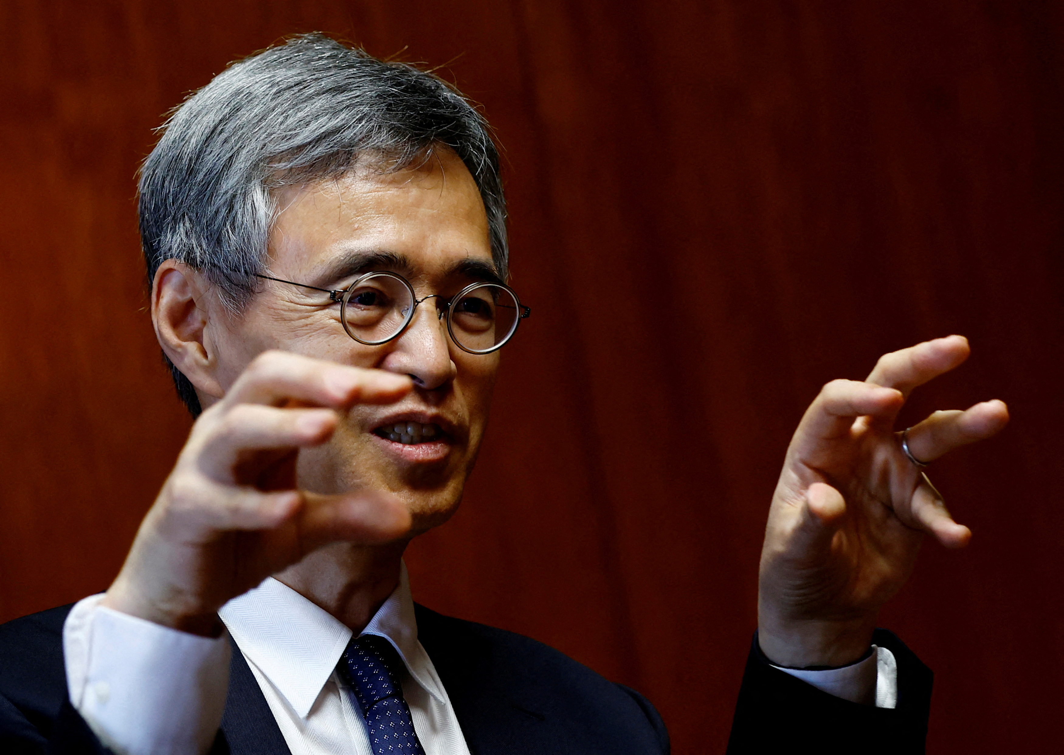 Ryozo Himino. (REUTERS/Kim Kyung-Hoon/File Photo)