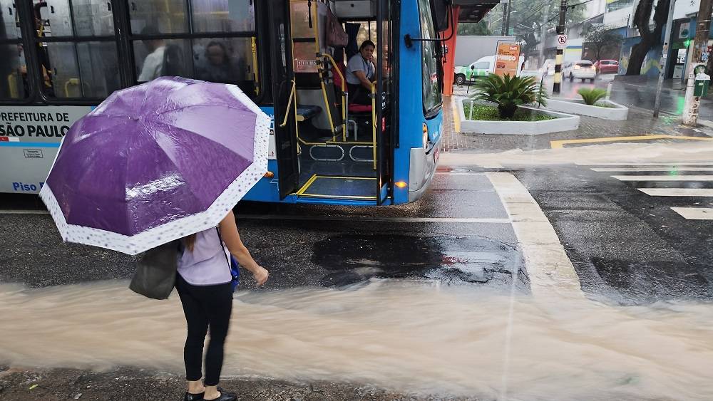 Chuva forte em São Paulo