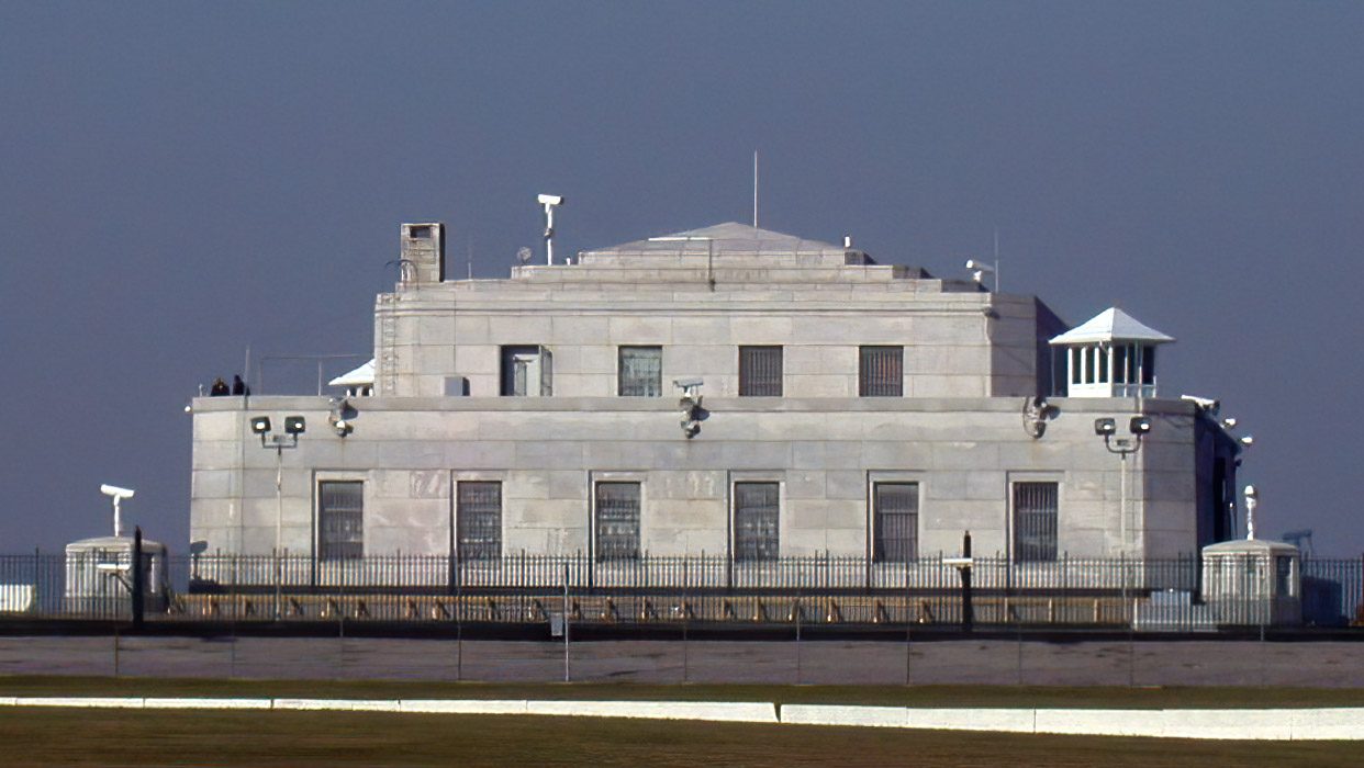 Depósito de ouro dos EUA em Fort Knox, Kentucky (Foto: Cliff/Wikimedia Commons)