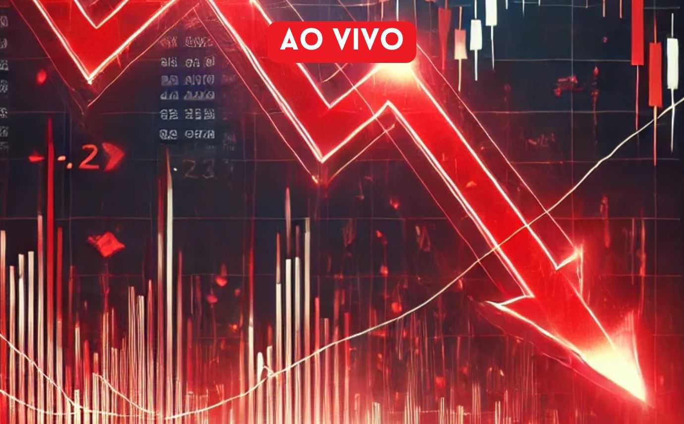 Ibovespa tem quinta queda consecutiva e dólar fica quase estável