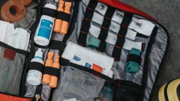 kit primeiros socorros sobrevivência