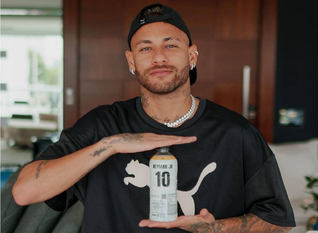 Neymar em campanha da Cimed — patrocínio de atenção