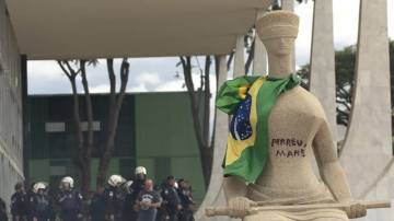 Imagem da Justiça no 8 de janeiro