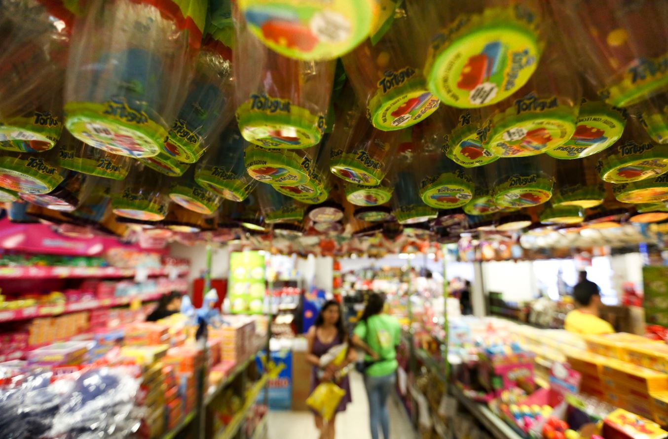 Supermercado em Brasília preparado para a Páscoa (Marcelo Camargo/Agência Brasil)