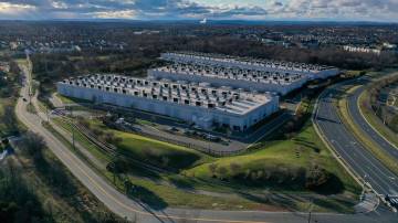 ATENÇÃO! ESTA FOTO NÃO PODE SER REAPROVEITADA! Data center em Ashburn, Virginia, nos Estados Unidos (Foto: Nathan Howard/The New York Times)