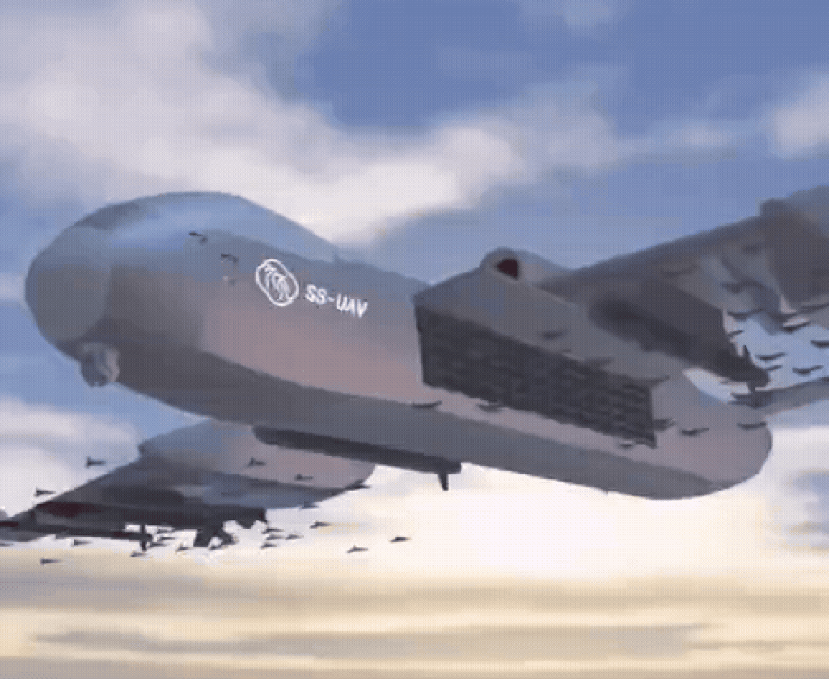 Conheça ‘nave-mãe’, aeronave militar da China que trasporta seis toneladas de munição