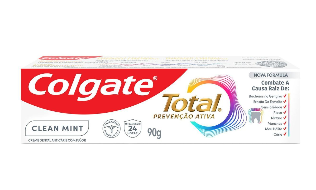 Colgate Mint Clean. Créditos: Divulgação