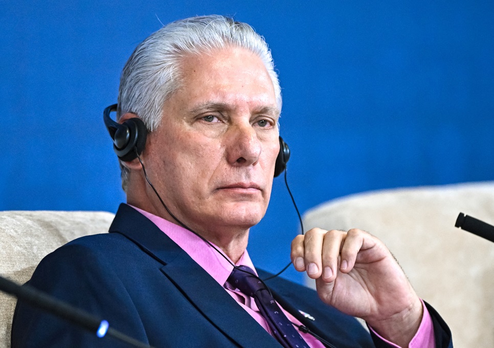 EUA impõem sanções ao presidente cubano, mostra site do Tesouro