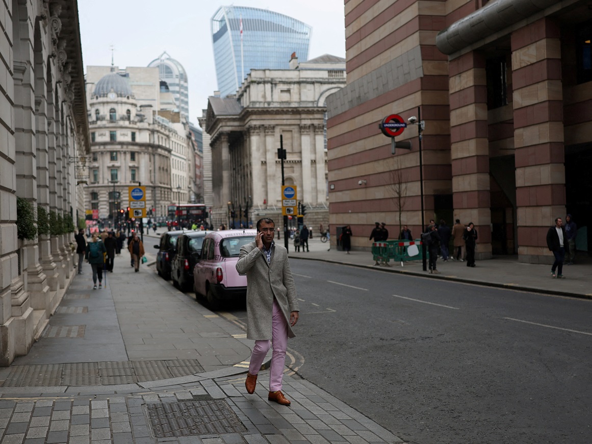 Distrito financeiro de Londres, Inglaterra
17/01/2025
REUTERS/Isabel Infantes