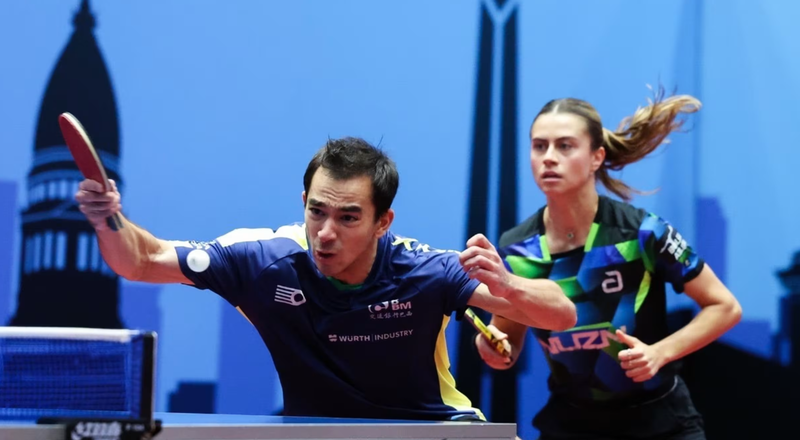 Calderano e Takahashi conquistam Grand Smash de tênis de mesa em Singapura