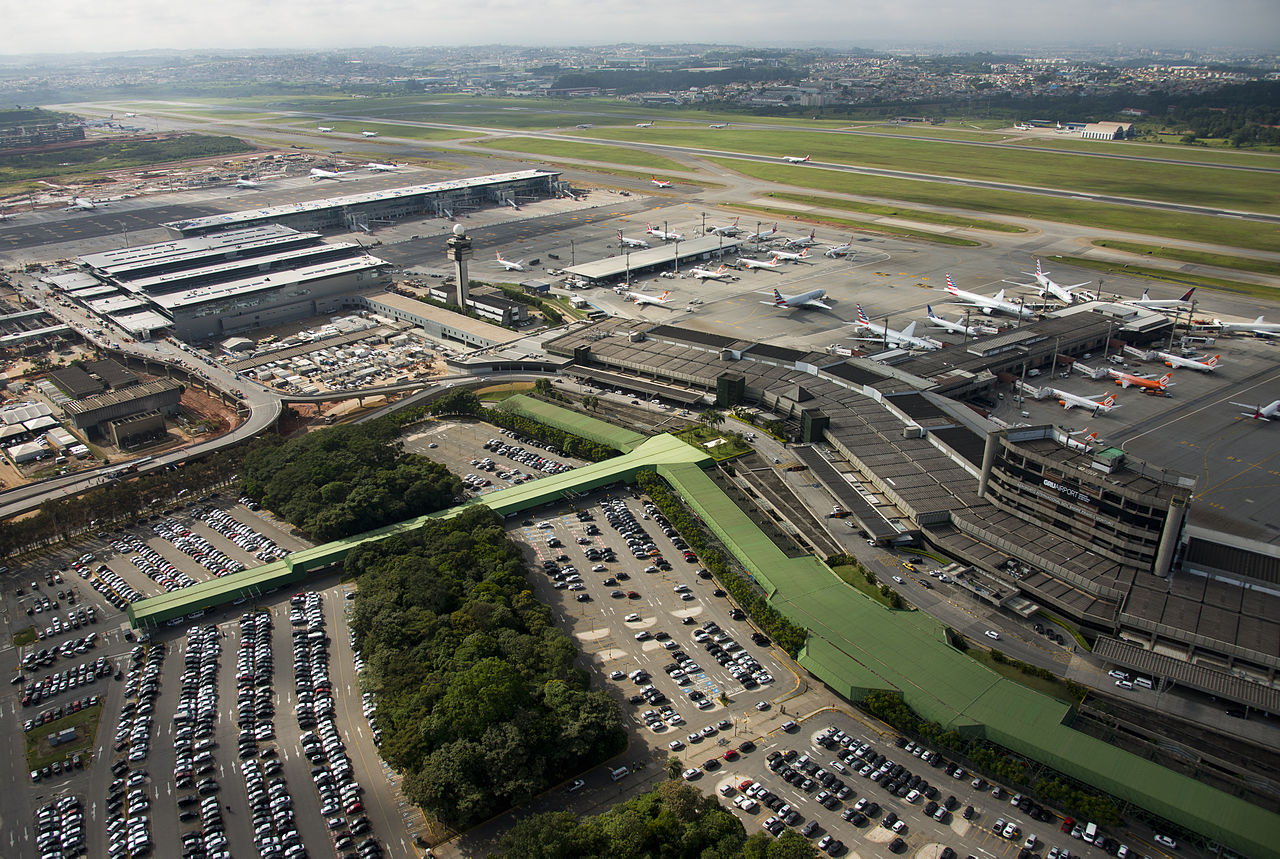 Aeroporto de Guarulhos vai operar com uma só pista durante um mês; entenda como será 1 Saopaulo aerea aeroportocumbica