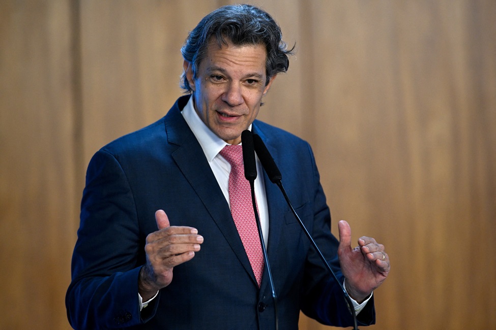 Ministro da Fazenda, Fernando Haddad
10/07/2025
REUTERS/Mateus Bonomi