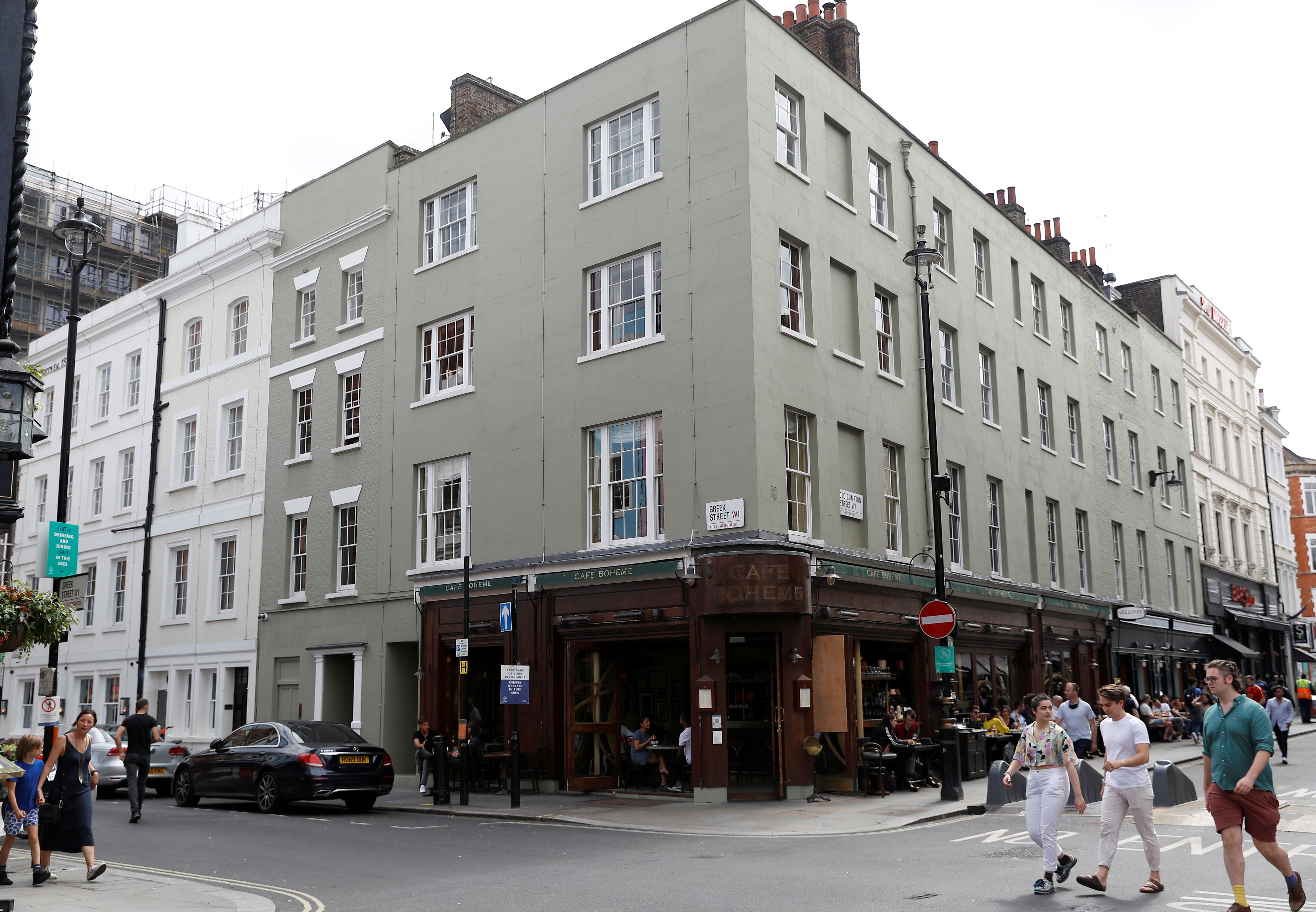 Soho House em Greek Street, Londres 13/7/2021 REUTERS/Peter Nicholls/Arquivo