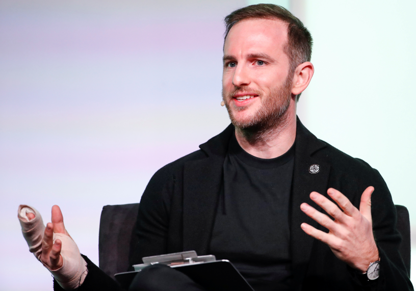Joe Gebbia, cofundador do Airbnb, em Chicago, Illinois