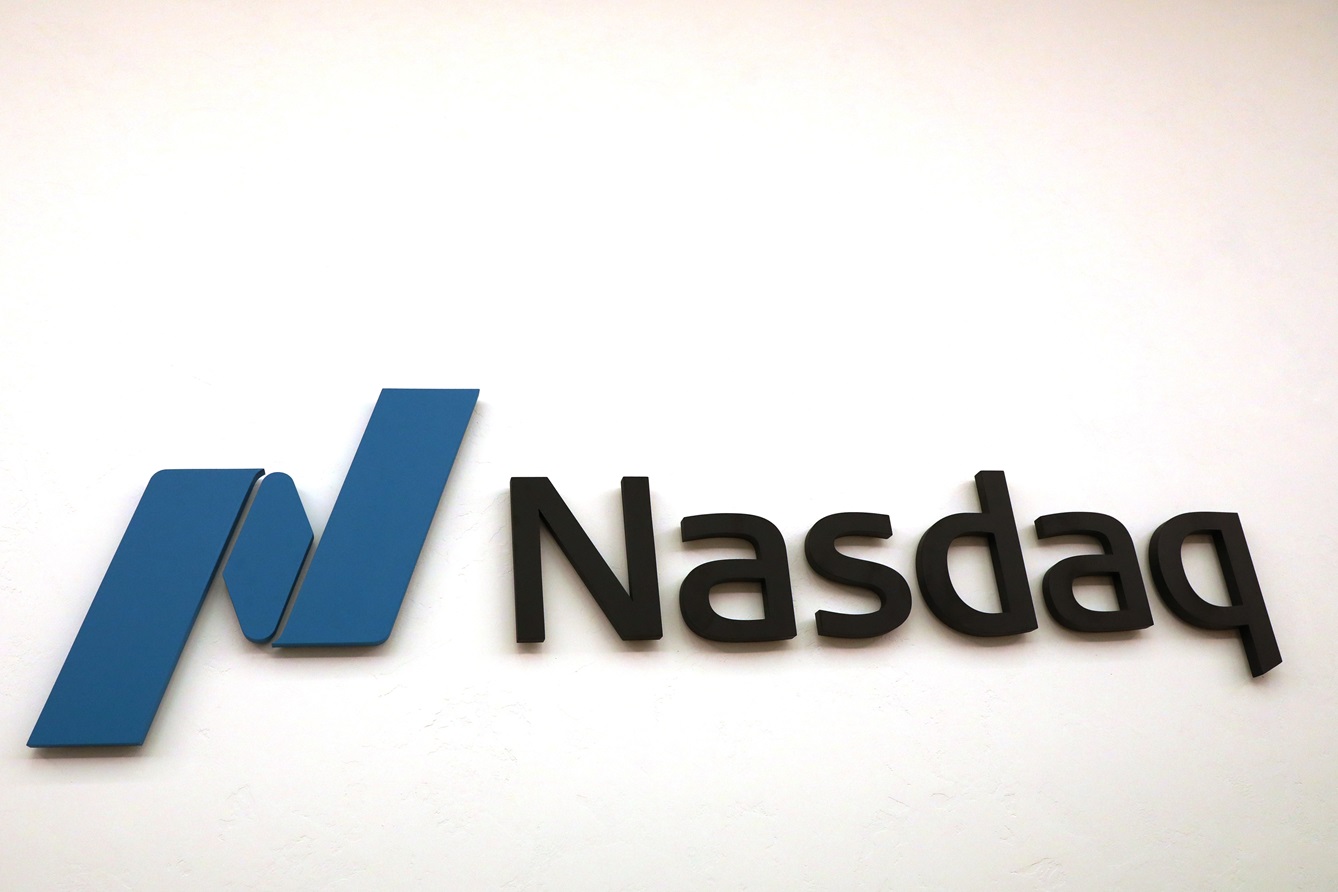 Logo da Nasdaq em Nova York, nos EUA
02/05/2019
REUTERS/Brendan McDermid