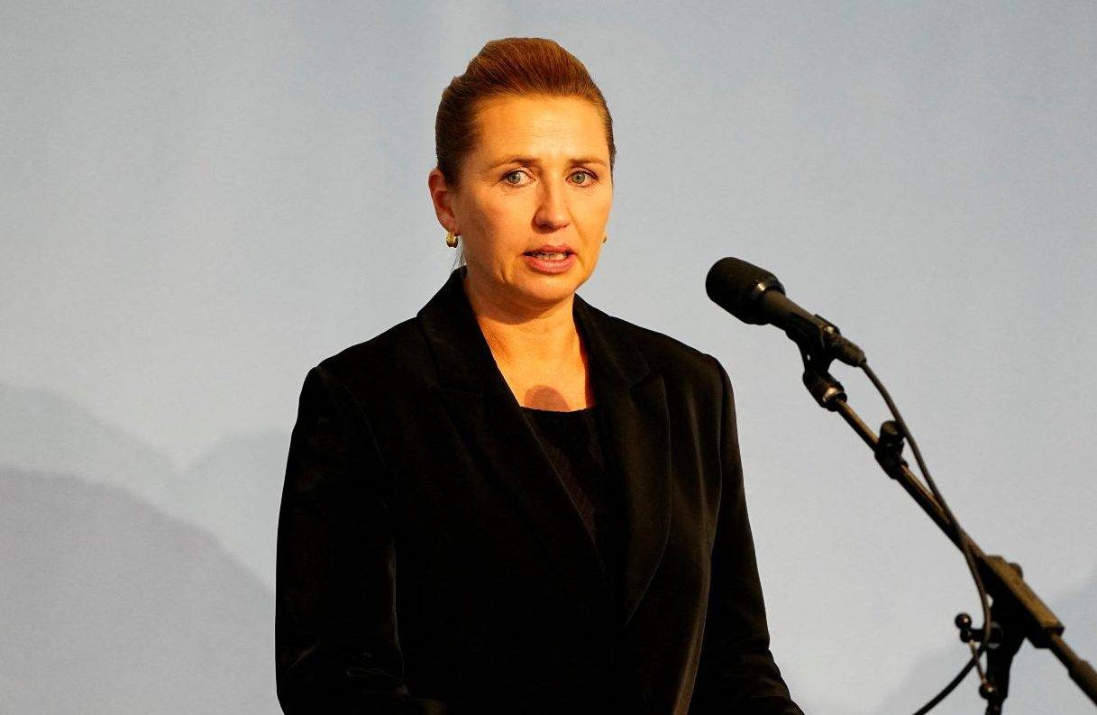 Primeira-ministra da Dinamarca Mette Frederiksen (Foto: Ritzau Scanpix/Mads Claus Rasmussen/REUTERS)