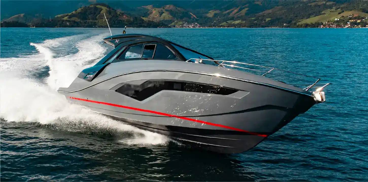 Lancha NX44 da NX Boats. Foto: Divulgação