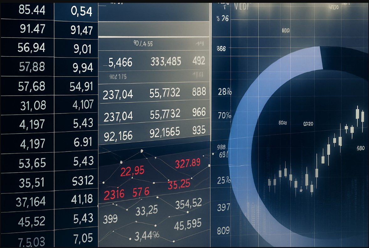 Temporada de balanços e resultados. (Imagem gerada com auxílio de IA/Rodrigo Petry)