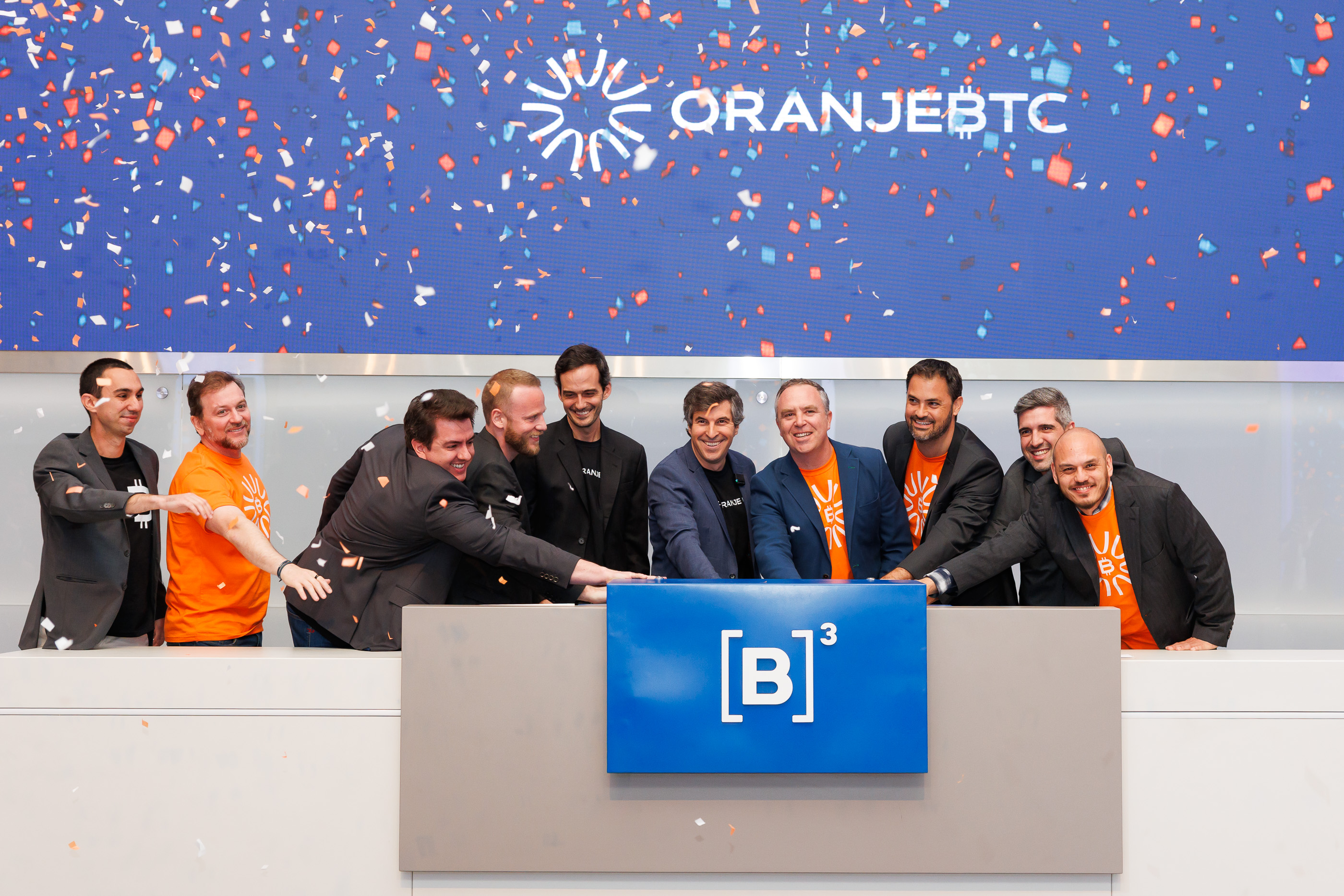Oranje BTC (OBTC3) estreia na Bolsa com ação em alta e caixa com R$ 2,4 bi em Bitcoin