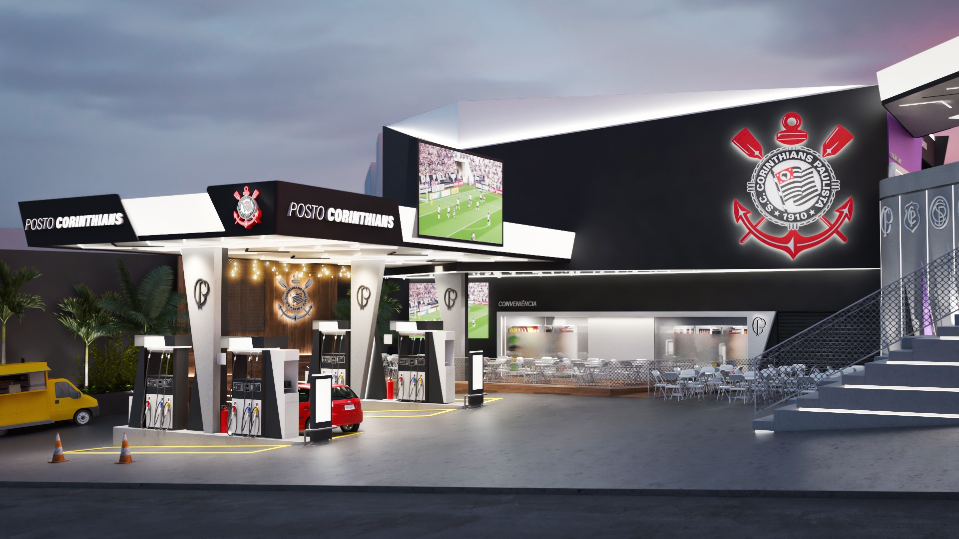 Postos licenciados do Corinthians pertencem a investigados por lavagem e fraude