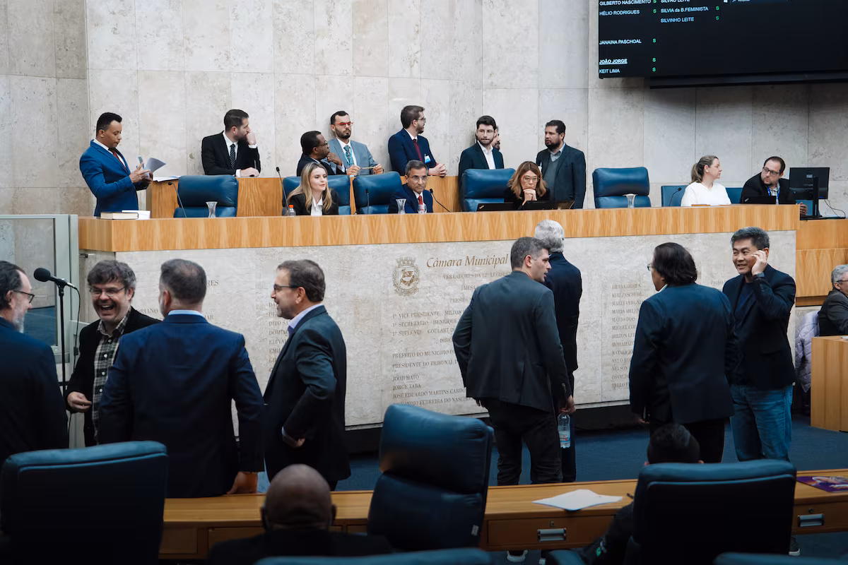 Votação na Câmara de São Paulo