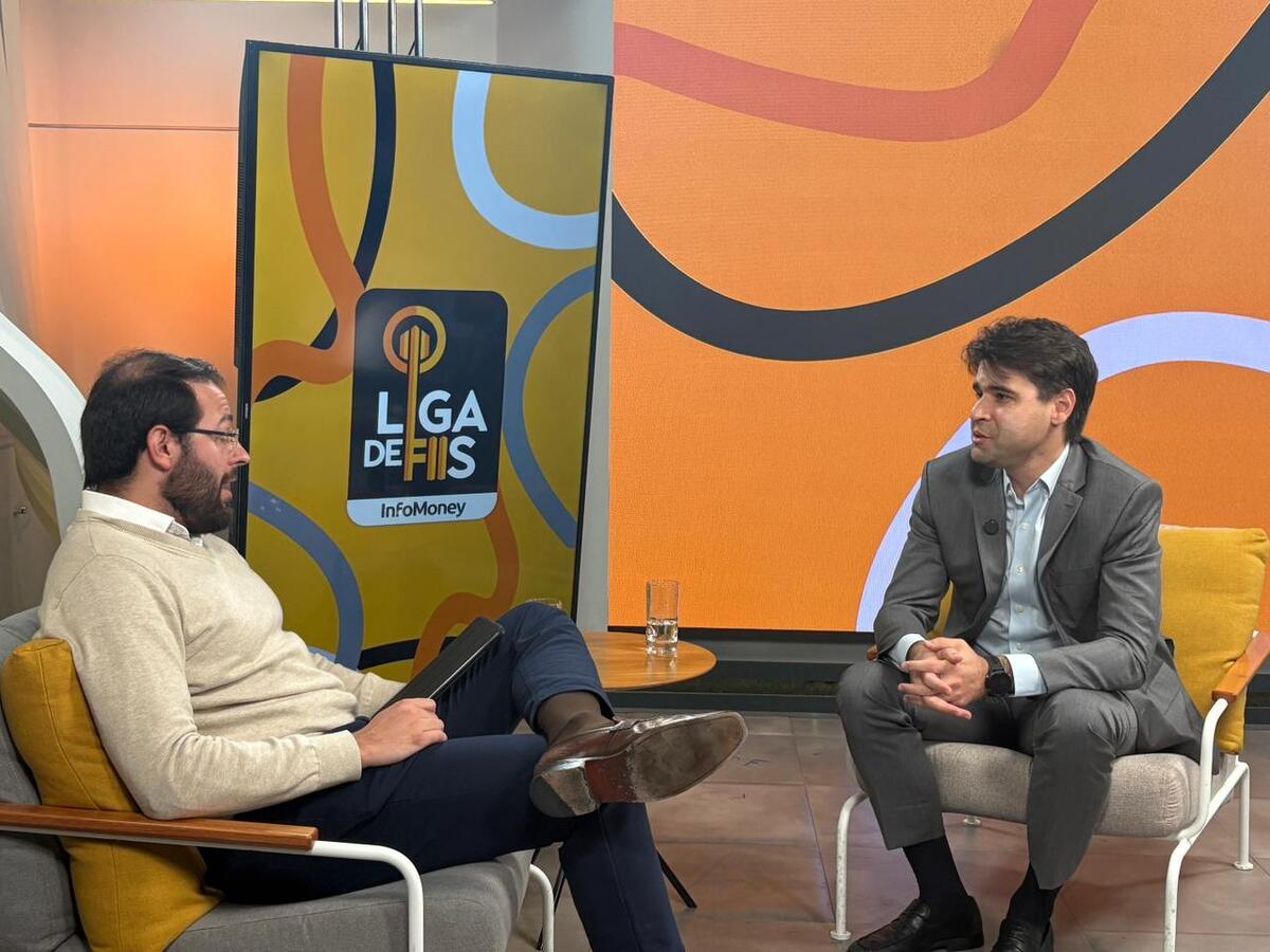 Lucas Araújo, gestor da AF Invest, no Liga de FIIs. Foto: reprodução.