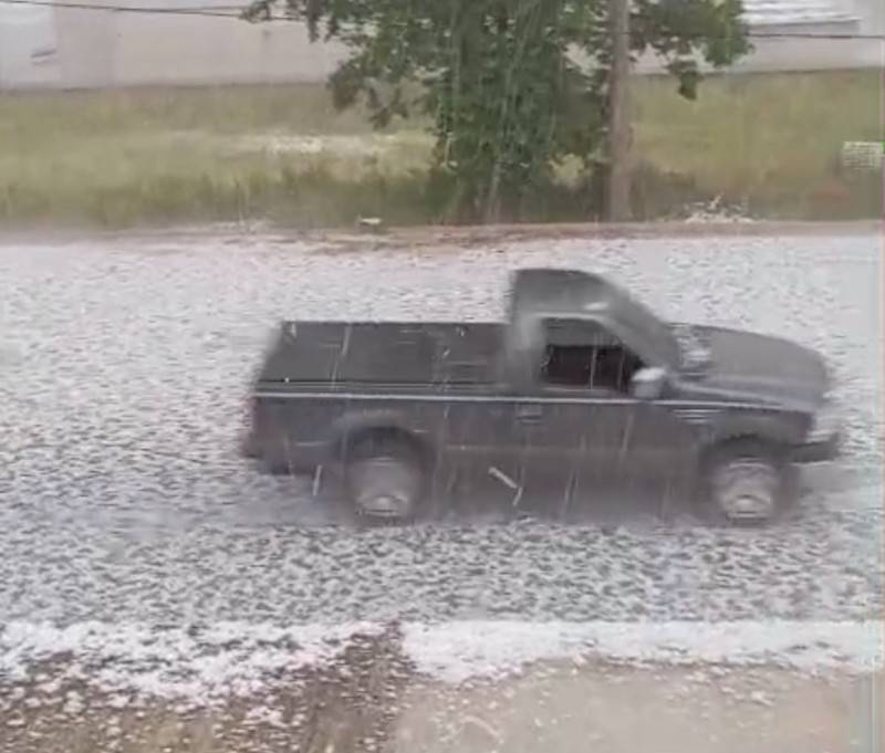 Chuva de granizo Erechim