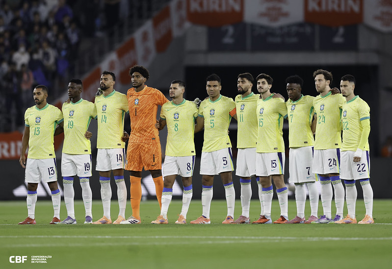 Seleção Brasileira fará quatro amistosos antes da Copa de 2026