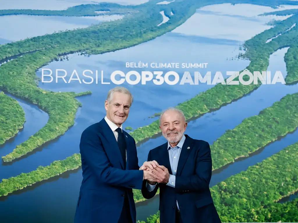 Lula e Primeiro ministro da Noruega COP 30