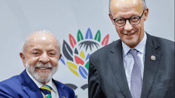 Lula e primeiro-ministro alemão, Friedrich Merz