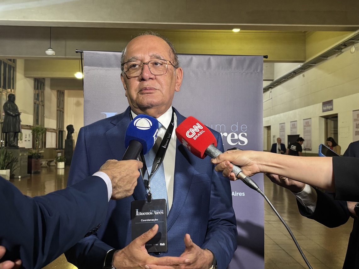 Gilmar defende ação conjunta contra crime no Rio e critica falta de políticas