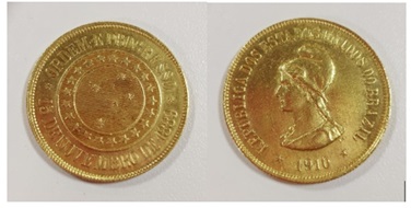 Moeda de 20.000 réis republicana