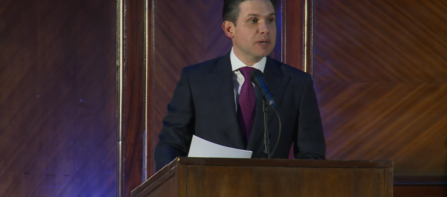 Hugo Motta no Fórum de Buenos Aires