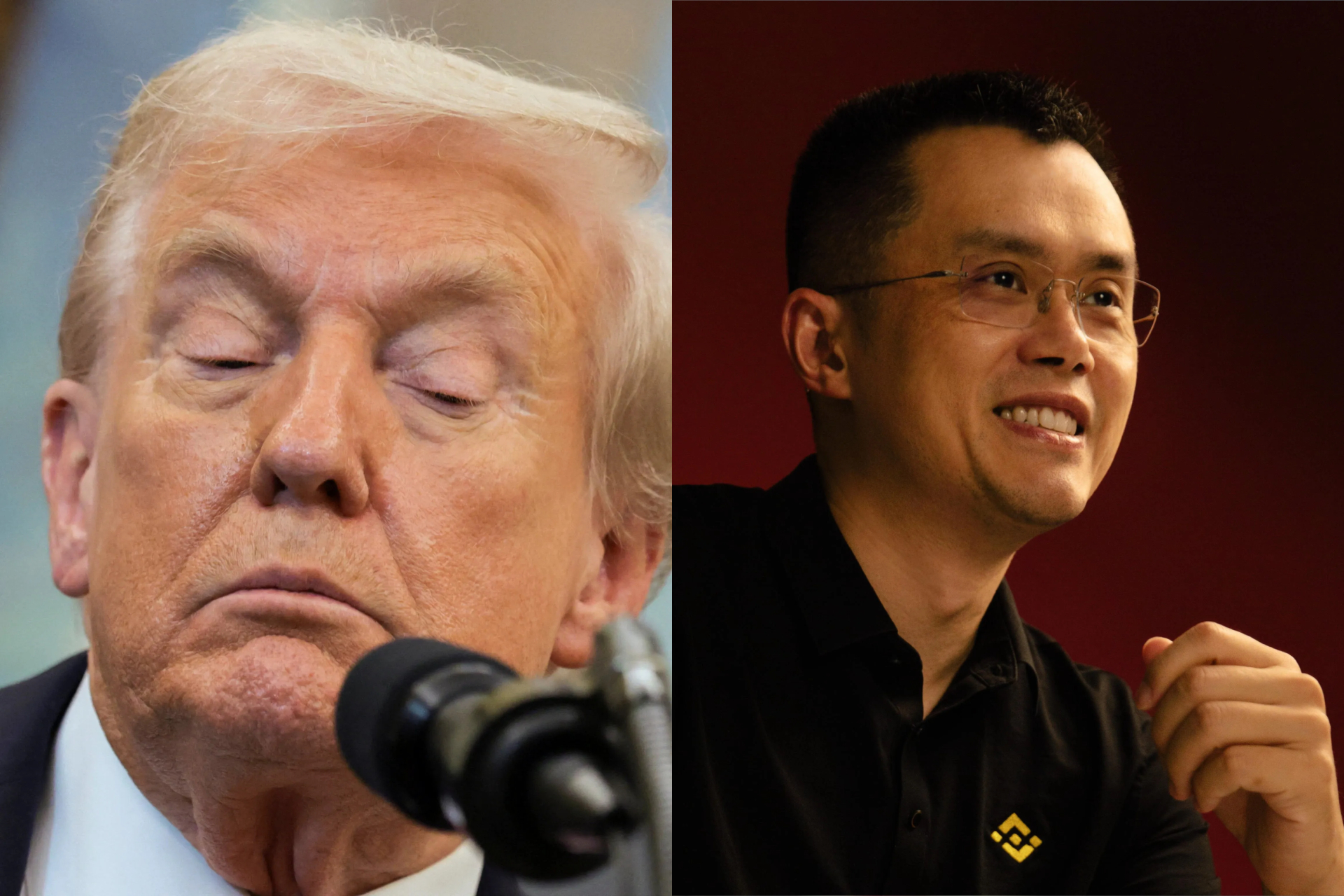 Trump nega conflito de interesse em perdão a fundador da Binance: “Não o conheço”