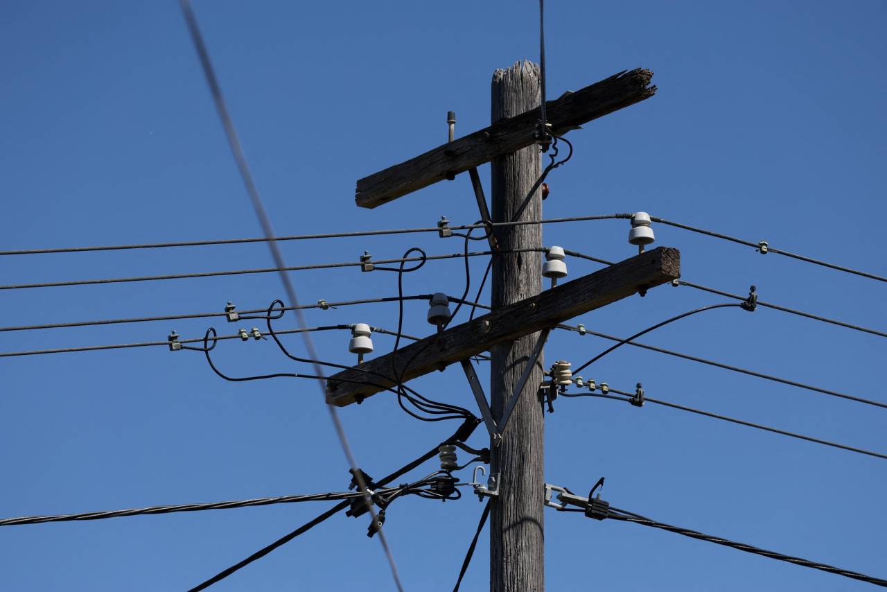 Poste de eletricidade
17 de setembro de 2025
REUTERS/Hollie Adams