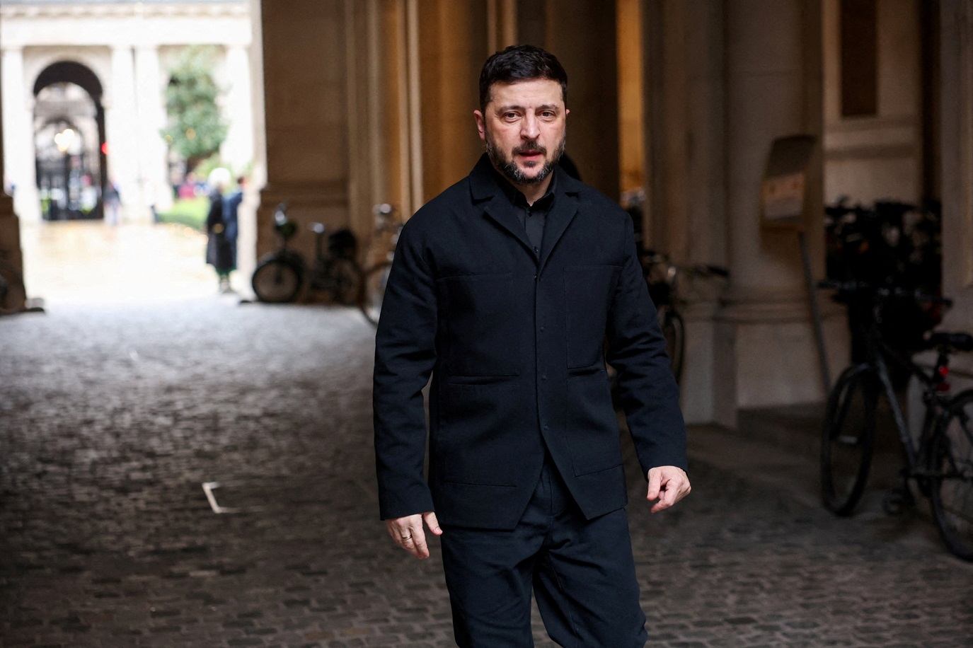 Presidente da Ucrânia, Volodymyr Zelenskiy 
08/12/2025
REUTERS/Isabel Infantes