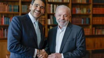 Lula e Jorge Messias