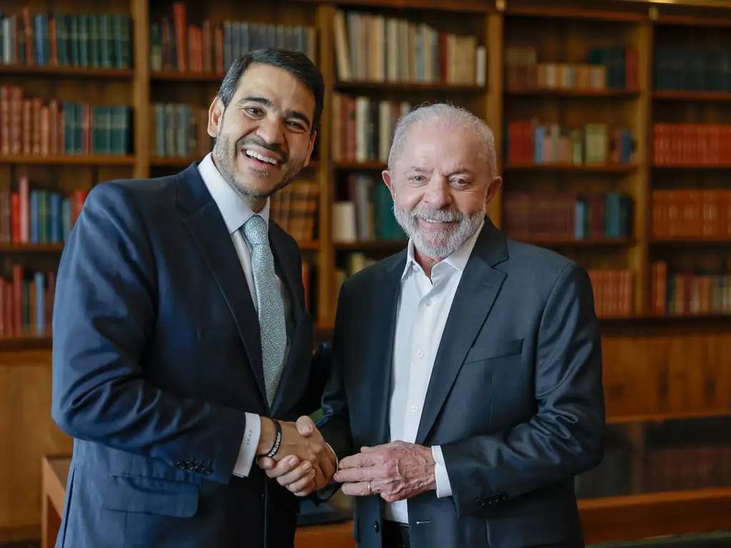 Lula e Jorge Messias