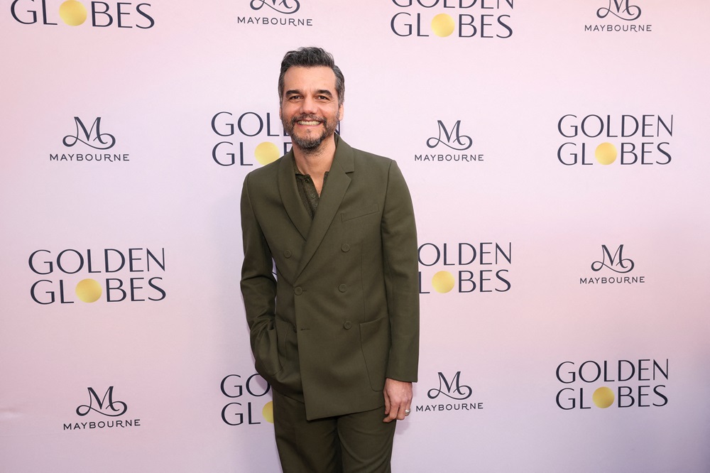 Wagner Moura comparece ao 83º Almoço Anual para Indicados ao Globo de Ouro pela Primeira Vez, em Beverly Hills, Califórnia, EUA, em 17 de dezembro de 2025. REUTERS/Mario Anzuoni